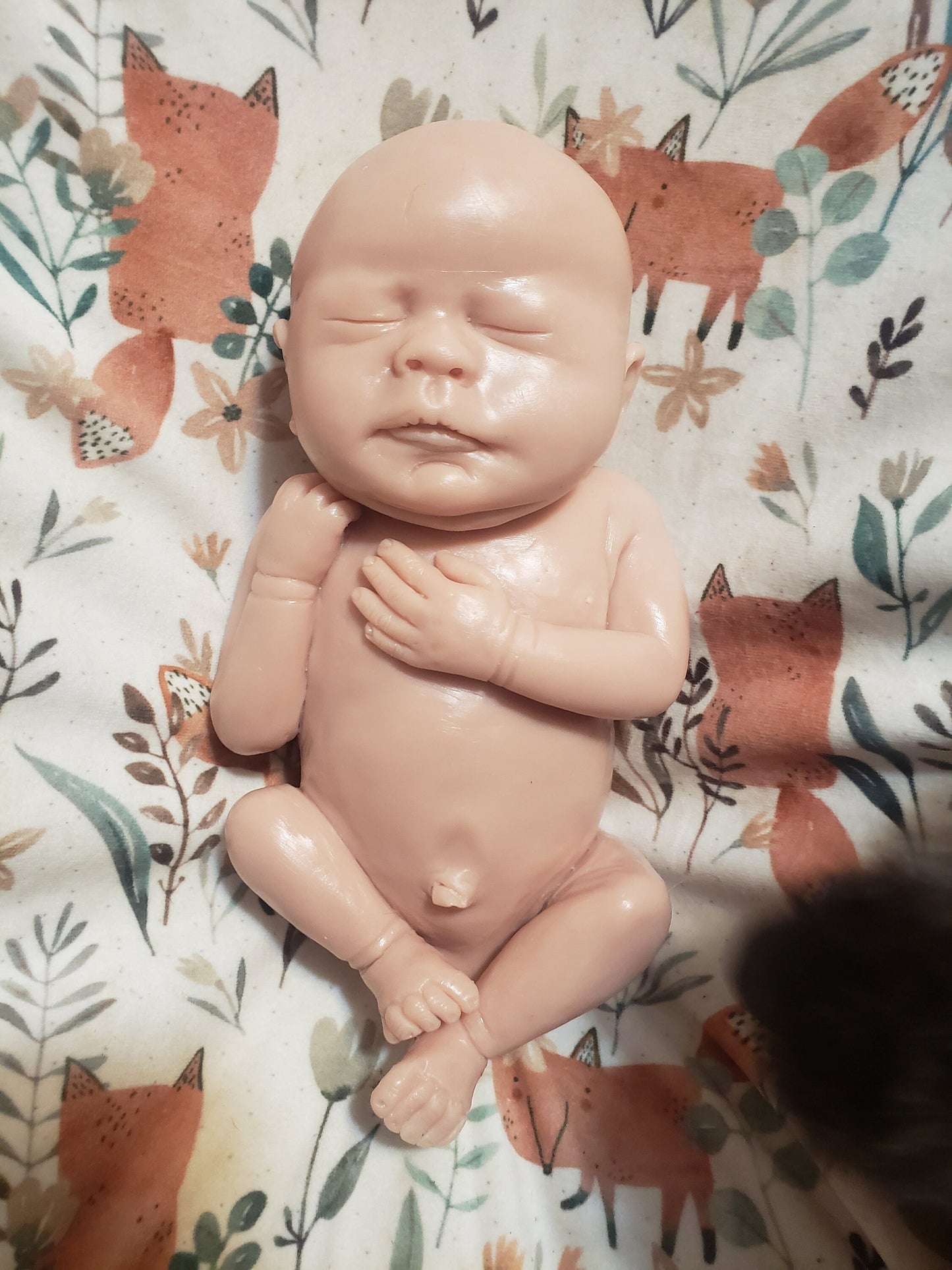 10" inch silicone baby sculoted by bracken Taylor green blank or painted preemie