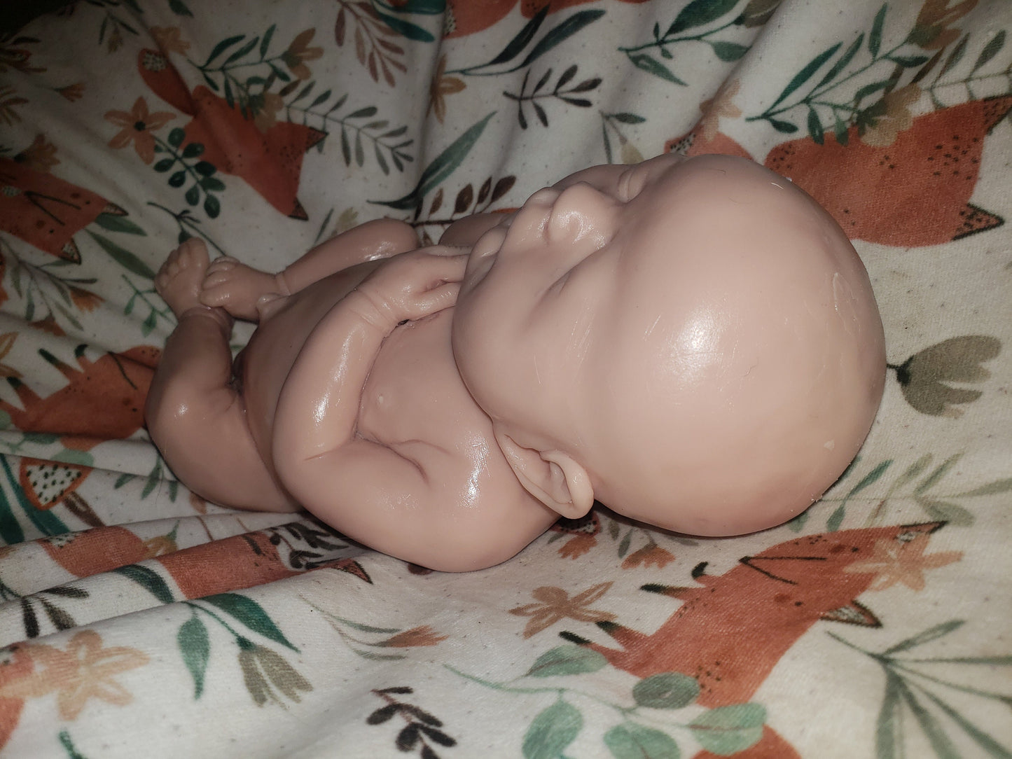 10" inch silicone baby sculoted by bracken Taylor green blank or painted preemie
