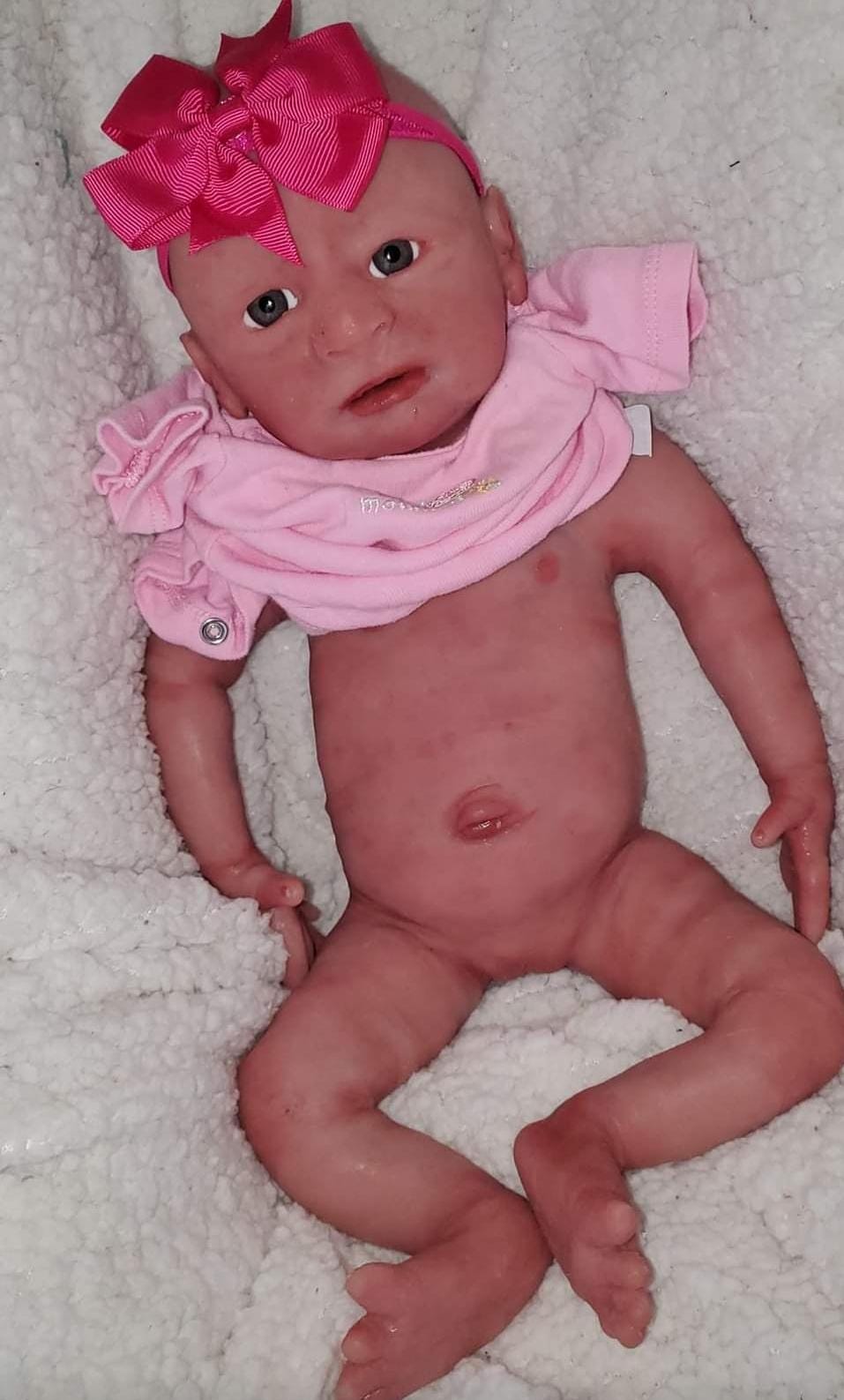Full body silicone baby 18" lior dacey