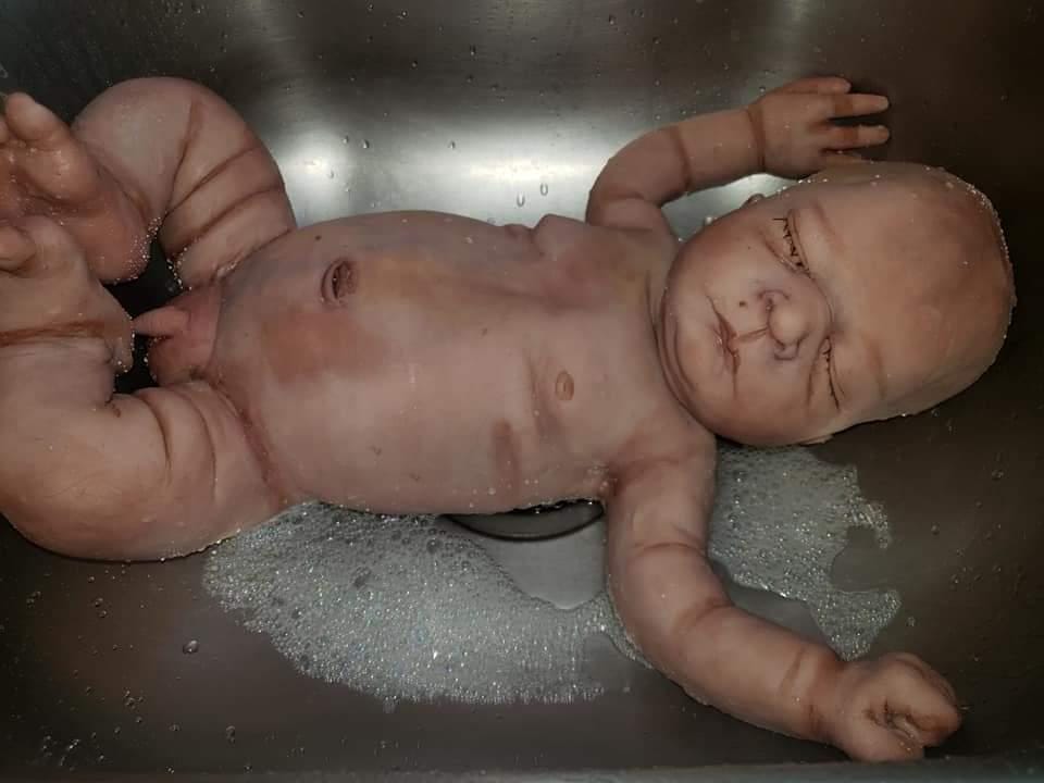 Full Body Silicone Baby remmy 21" can be boy or girl