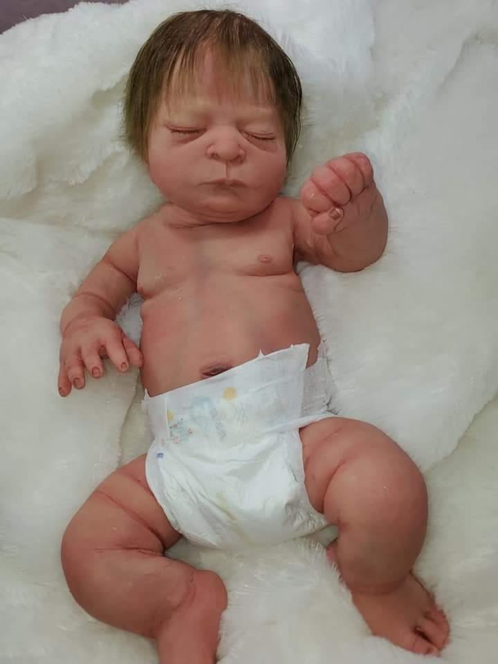 Full Body Silicone Baby remmy 21" can be boy or girl
