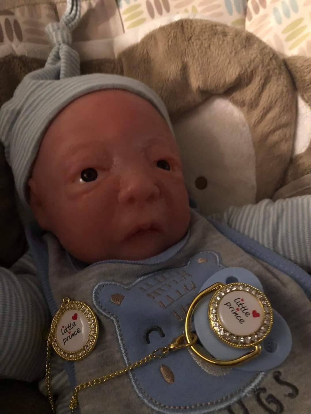 Silicone baby full body silicone  by Michelle brier 17" Ethan