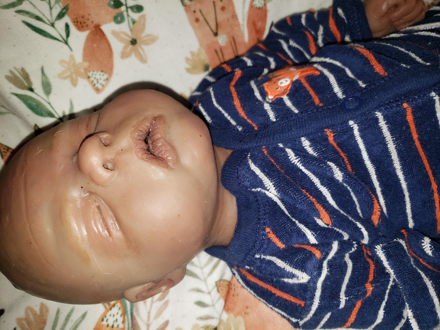 Full body silicone baby boy 18" Newborn baby doll Brody