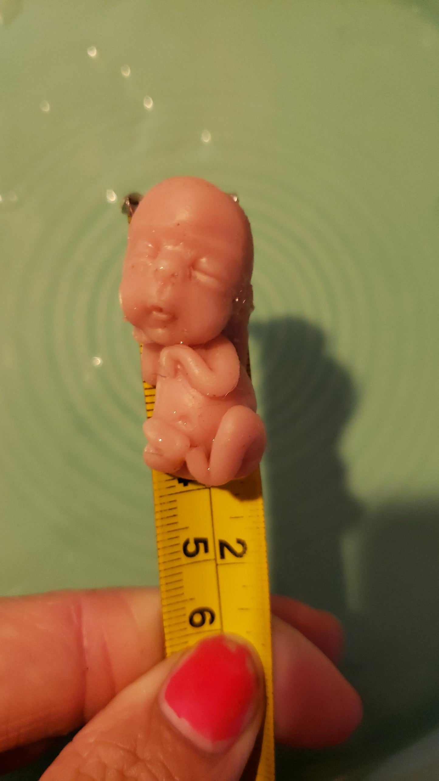 11 week gestational fetus silicone baby