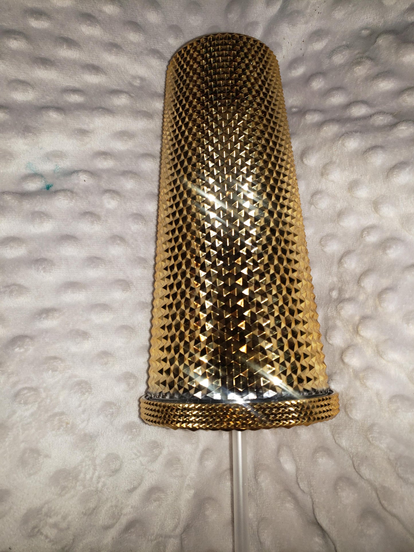 gold tumbler GIFT birthday mothers day with fake beautiful rose