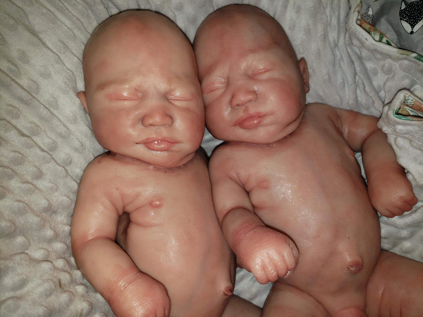 Full body silicone baby 19" Emerly / Eli chunky newborn