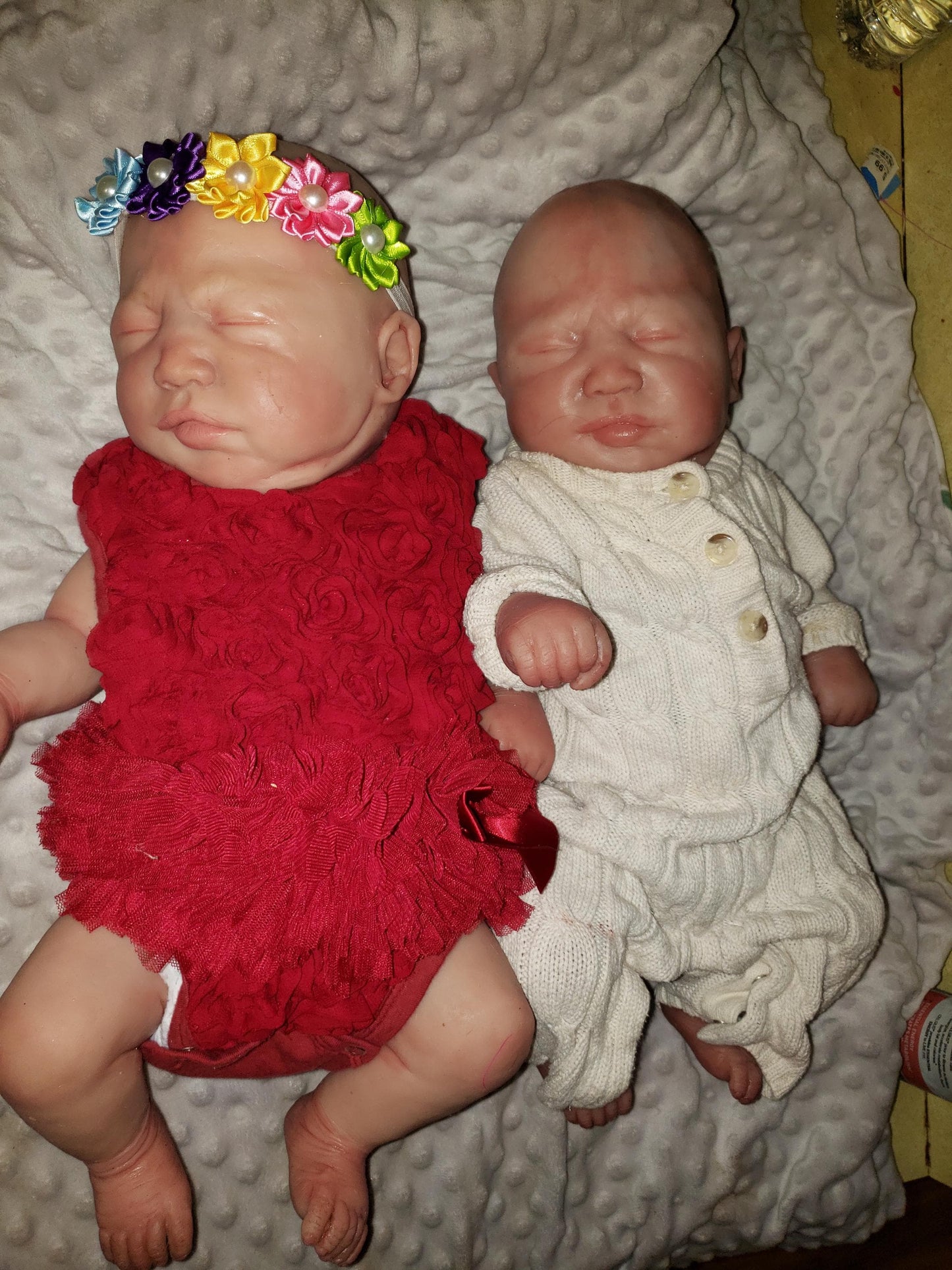 Full body silicone baby 19" Emerly / Eli chunky newborn