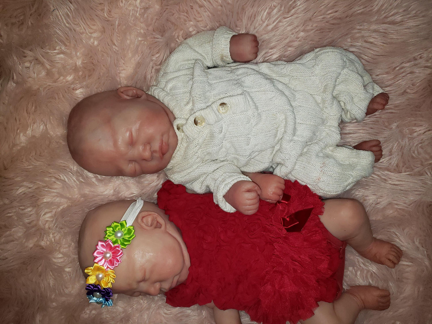 Full body silicone baby 19" Emerly / Eli chunky newborn