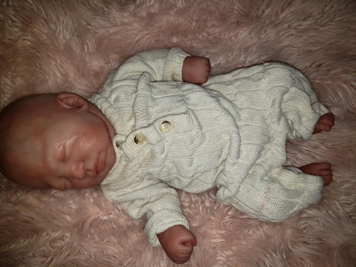 Full body silicone baby 19" Emerly / Eli chunky newborn