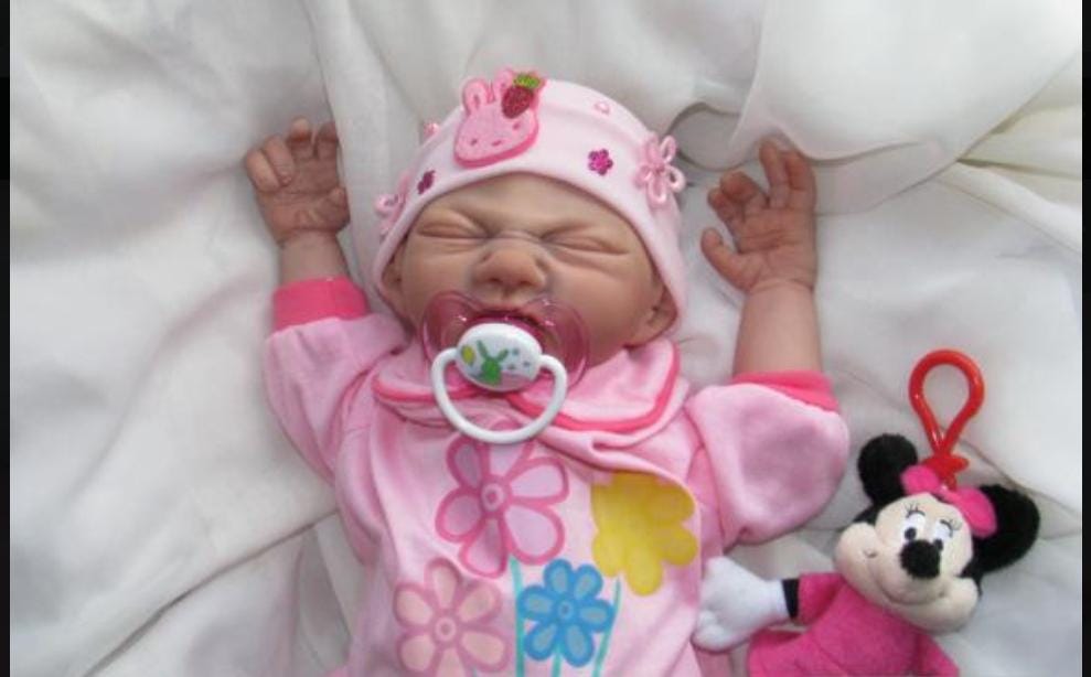 Full Body Silicone Baby trista 17" preemie