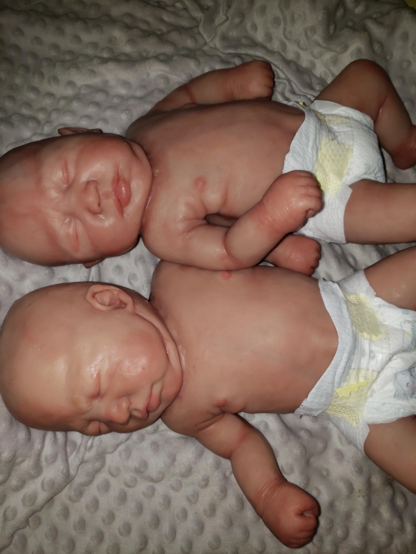 Full body silicone baby 19" Emerly / Eli chunky newborn