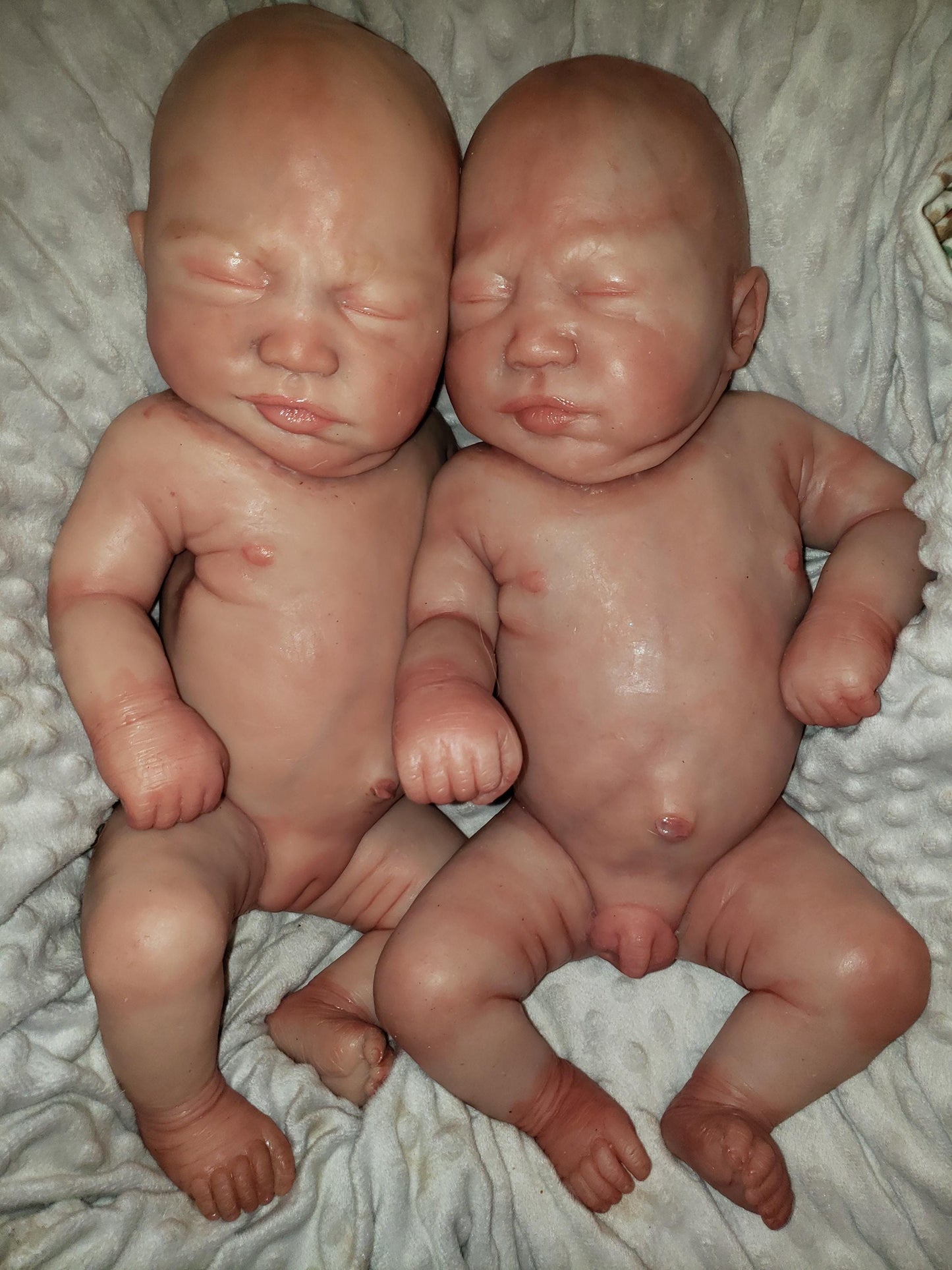 Full body silicone baby 19" Emerly / Eli chunky newborn