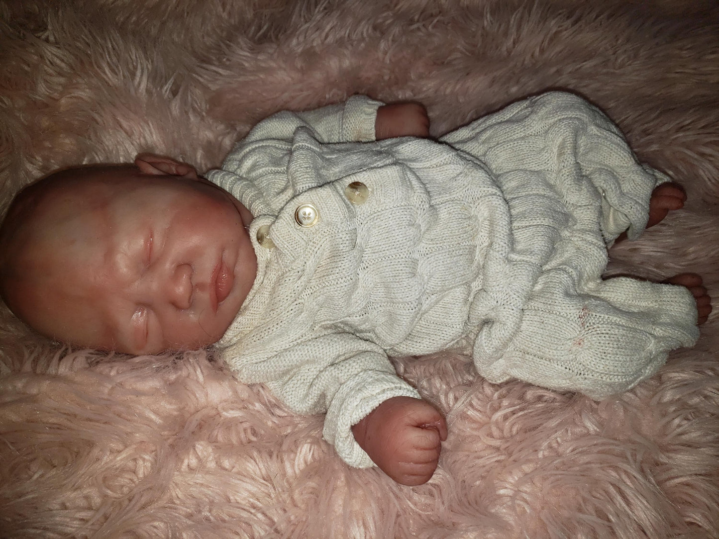 Full body silicone baby 19" Emerly / Eli chunky newborn