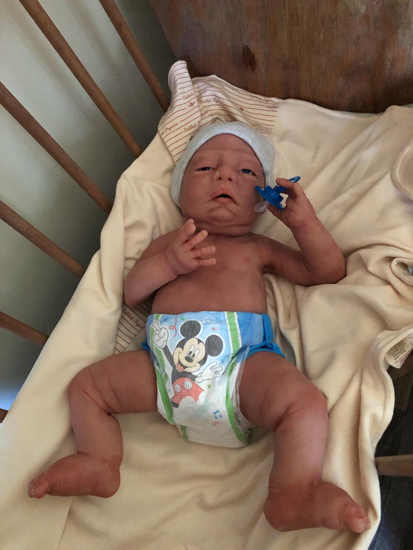 Full Body Silicone Baby 22" 14.5lbs chubby chunky baby boy!