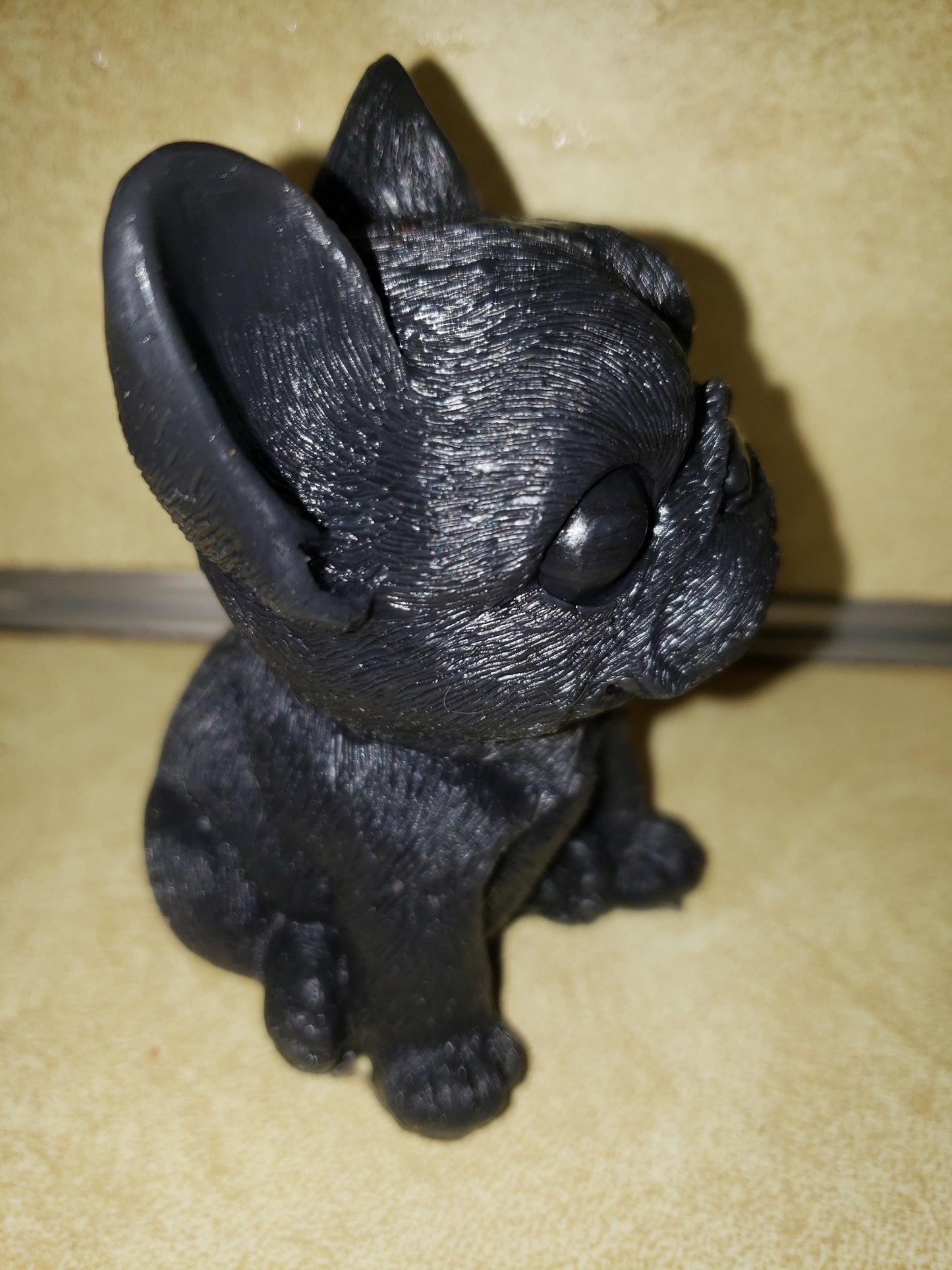 3" silicone puppy baby dog frenchie