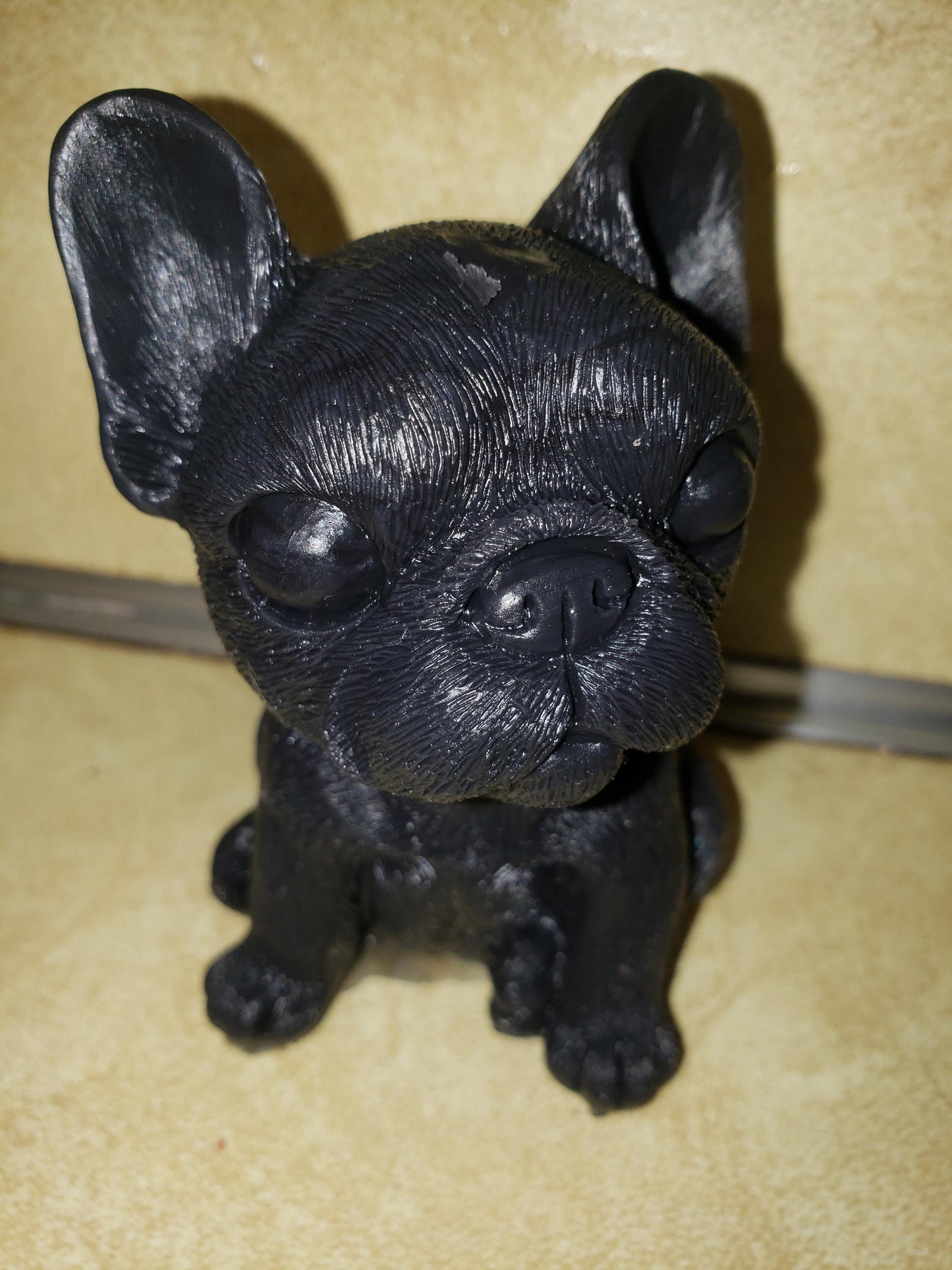 3" silicone puppy baby dog frenchie