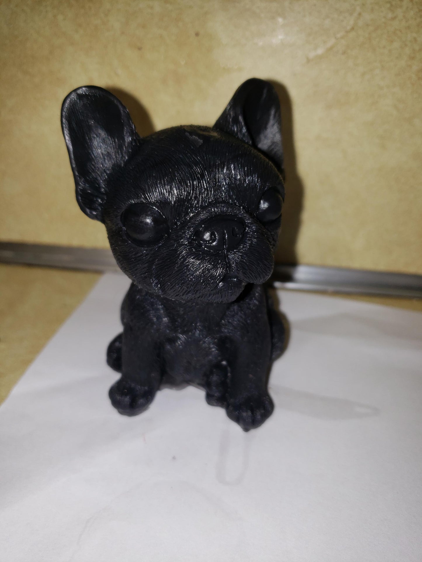 3" silicone puppy baby dog frenchie