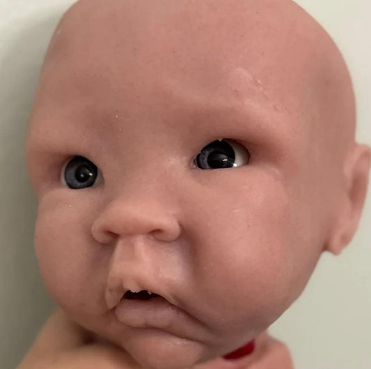 Silicone baby head for 24" indigo toddler or full body silicone baby