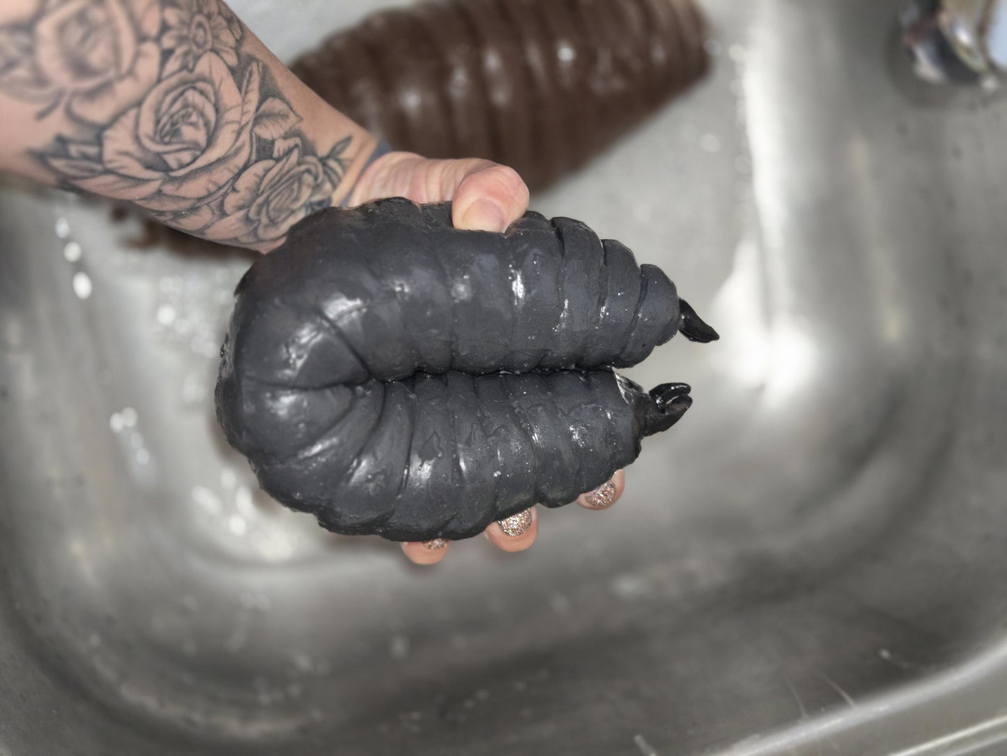 Full-body silicone flobber worm from Harry Potter 10 inches