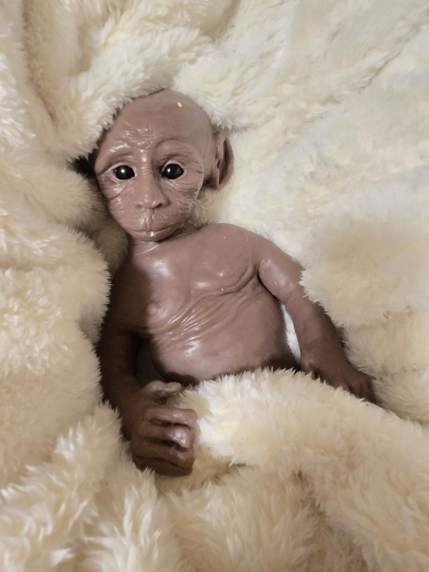 Full Body Silicone baby Monkey  15" tarzie