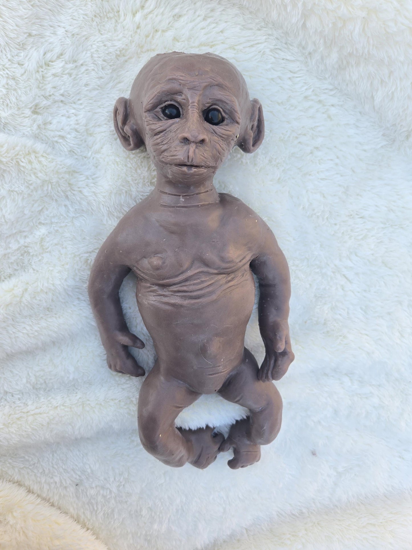 Full Body Silicone baby Monkey  15" tarzie