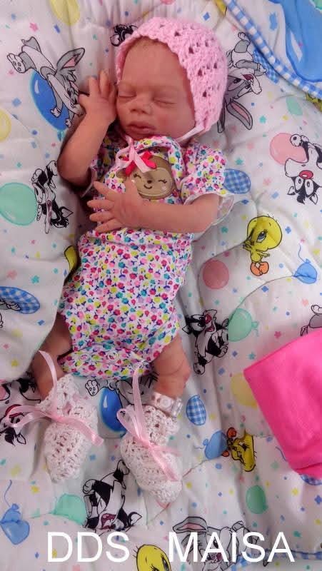 Full Body Silicone Baby 17" maisa by Donna kohn