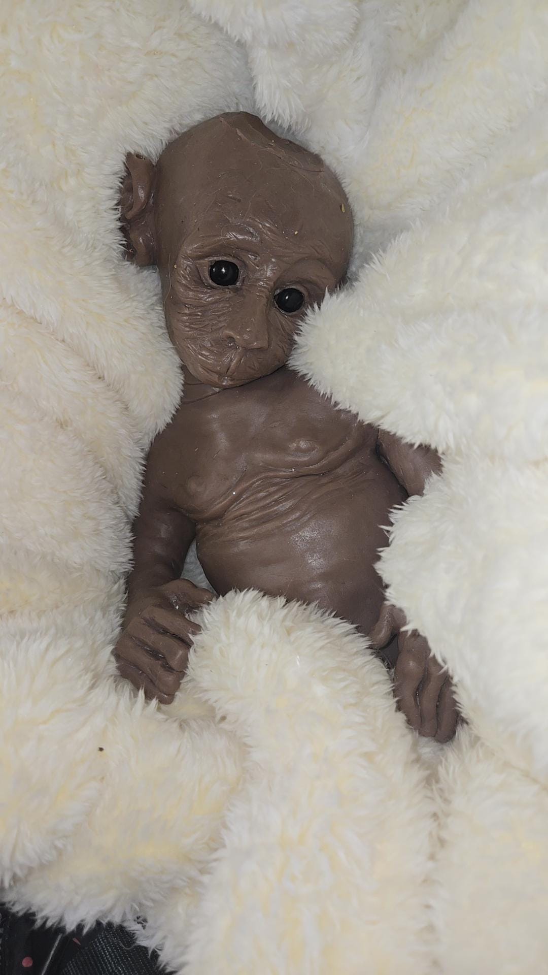 Full Body Silicone baby Monkey  15" tarzie