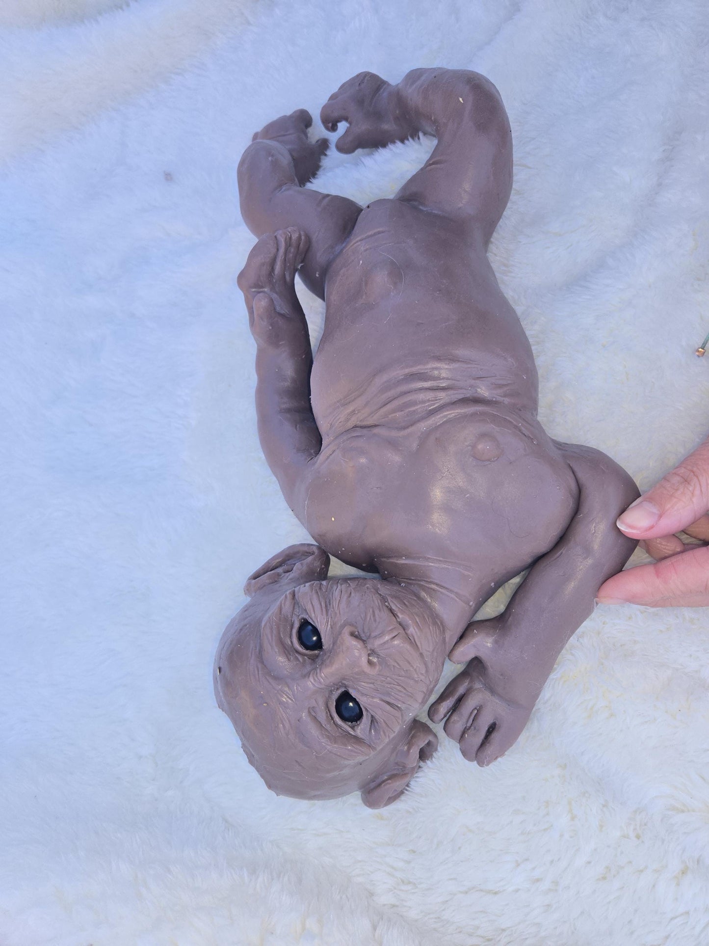 Full Body Silicone baby Monkey  15" tarzie