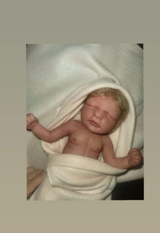 11" full Body silicone baby girl preemie baby "Bailey