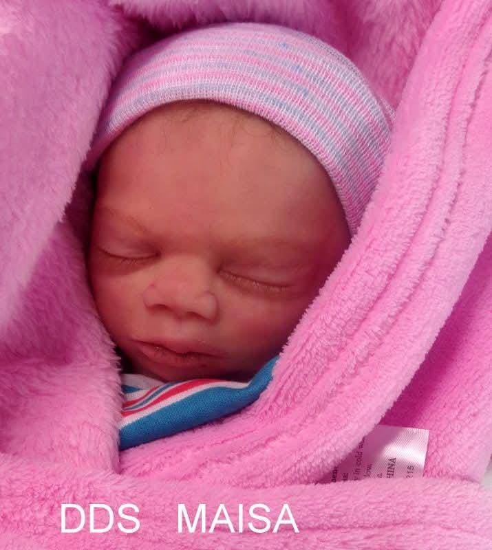 Full Body Silicone Baby 17" maisa by Donna kohn