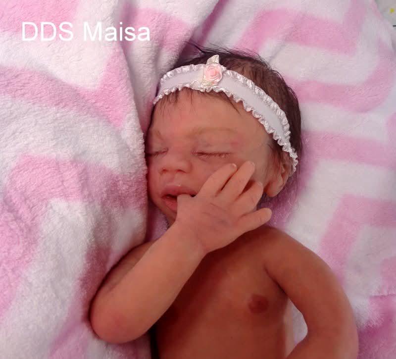Full Body Silicone Baby 17" maisa by Donna kohn