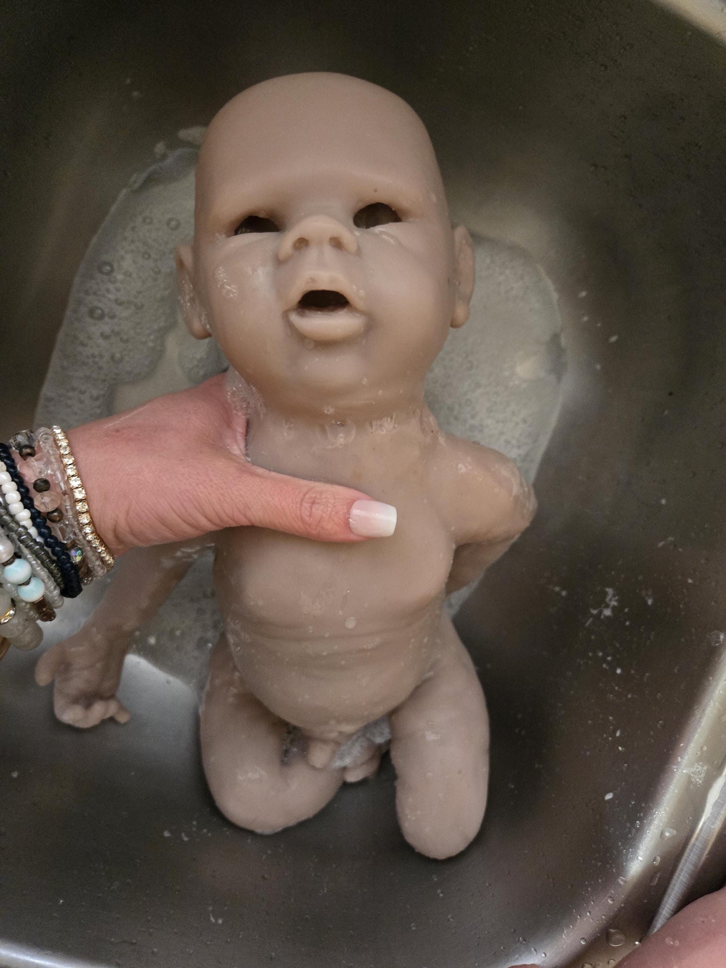 Full body silicone baby 21" newborn baby boy