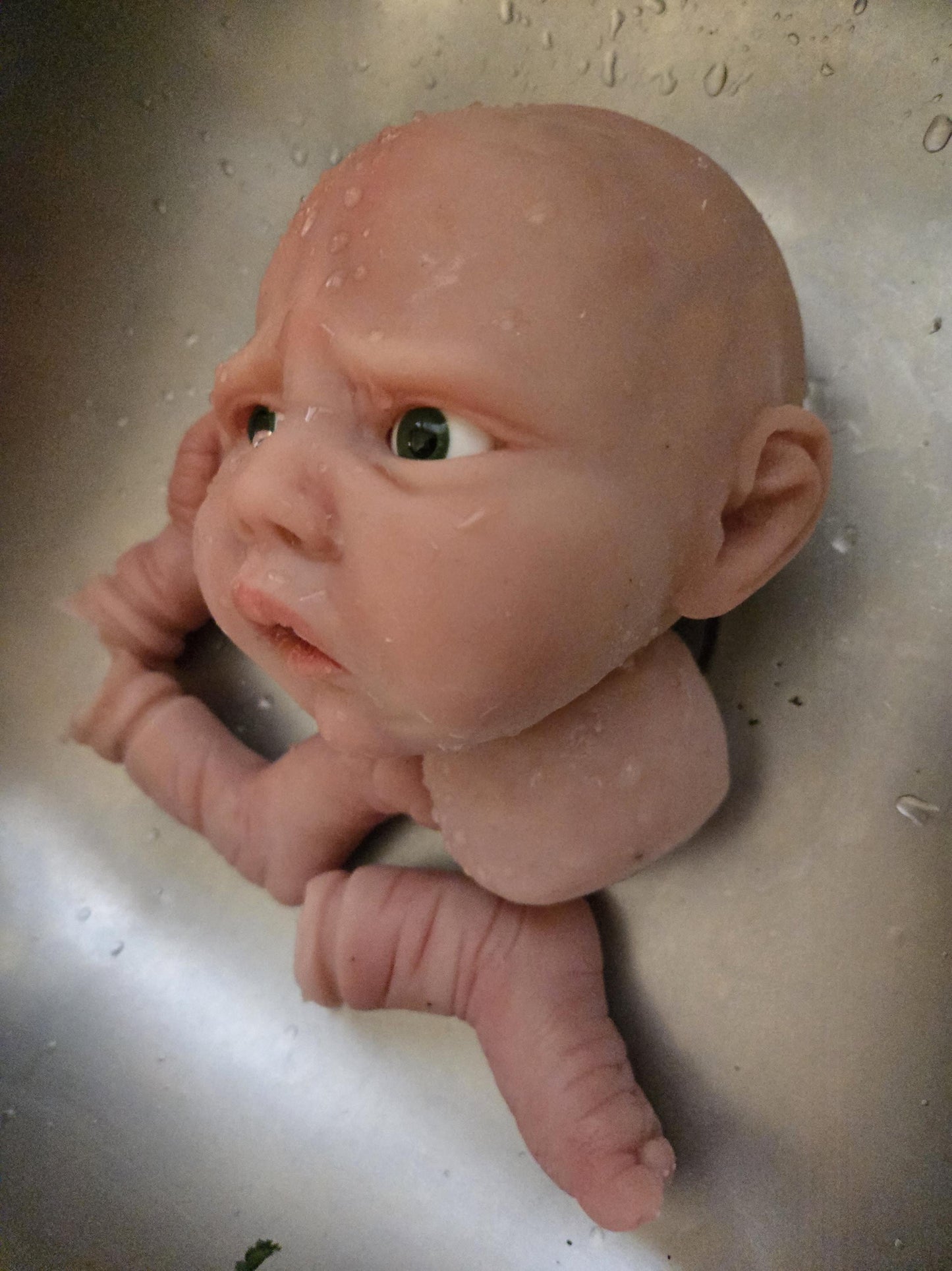 Silicone baby cuddle baby, partial or full Body silicone baby boy or girl 24" toddler silicone baby *olly*