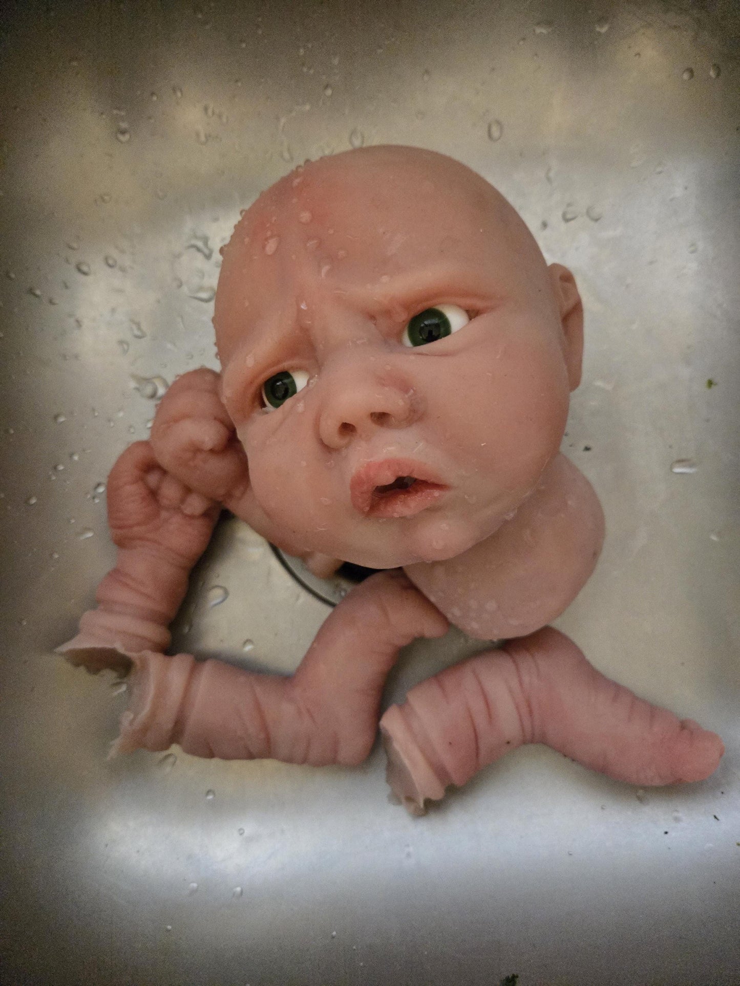 Silicone baby cuddle baby, partial or full Body silicone baby boy or girl 24" toddler silicone baby *olly*