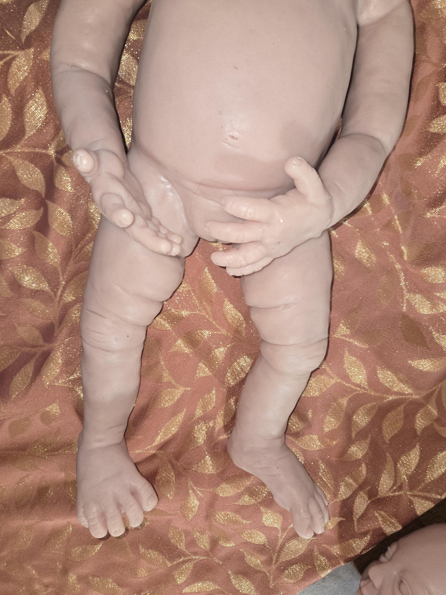 huge toddler full body silicone baby 27" inches