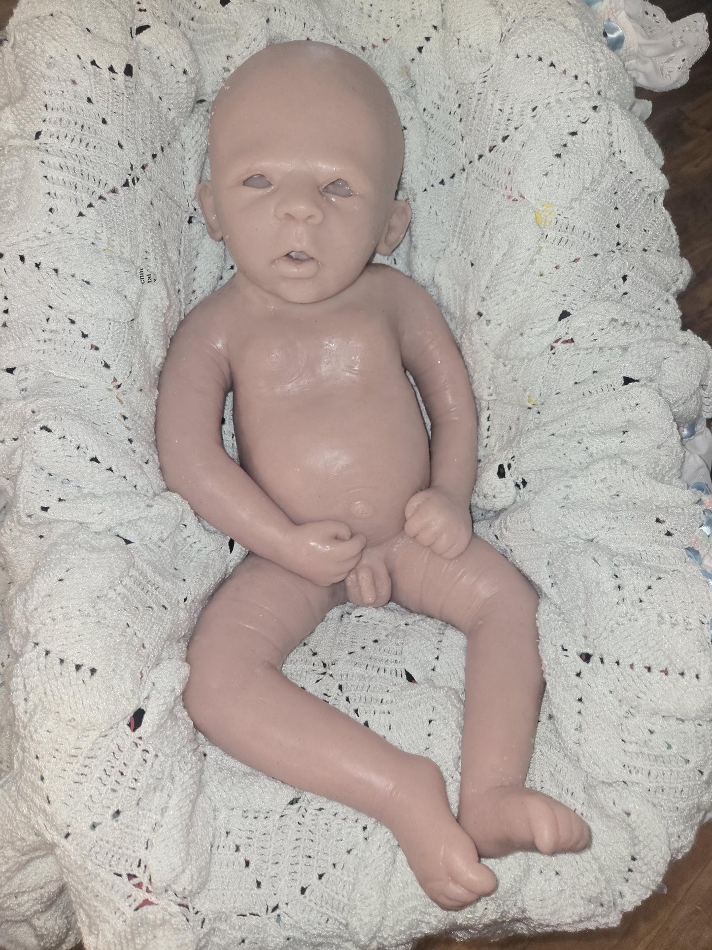 24" Full Body Silicone Baby Boy or girl 6 month old size!! Mason/madison toddler