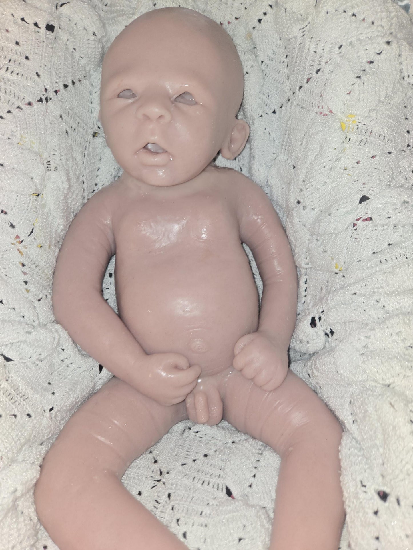24" Full Body Silicone Baby Boy or girl 6 month old size!! Mason/madison toddler