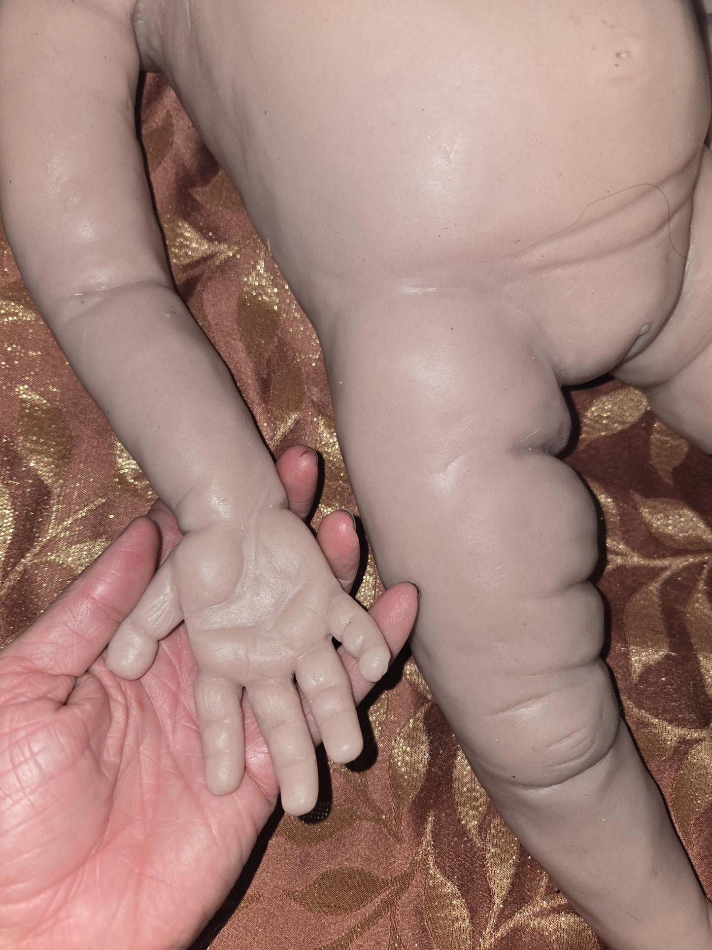 huge toddler full body silicone baby 27" inches cameron