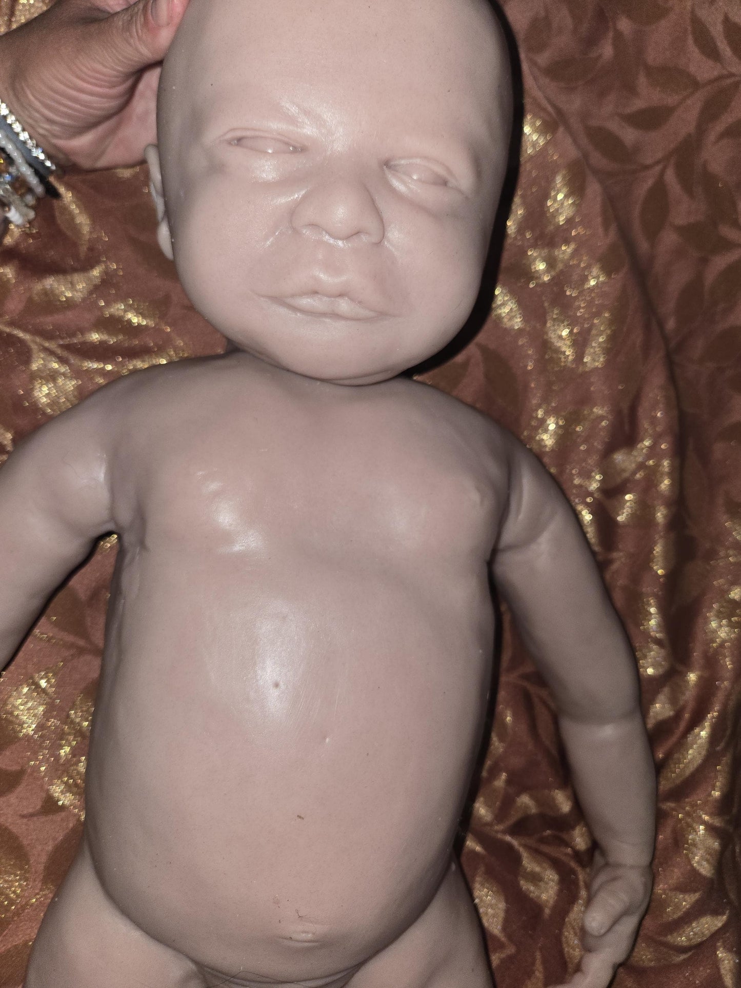 huge toddler full body silicone baby 27" inches cameron