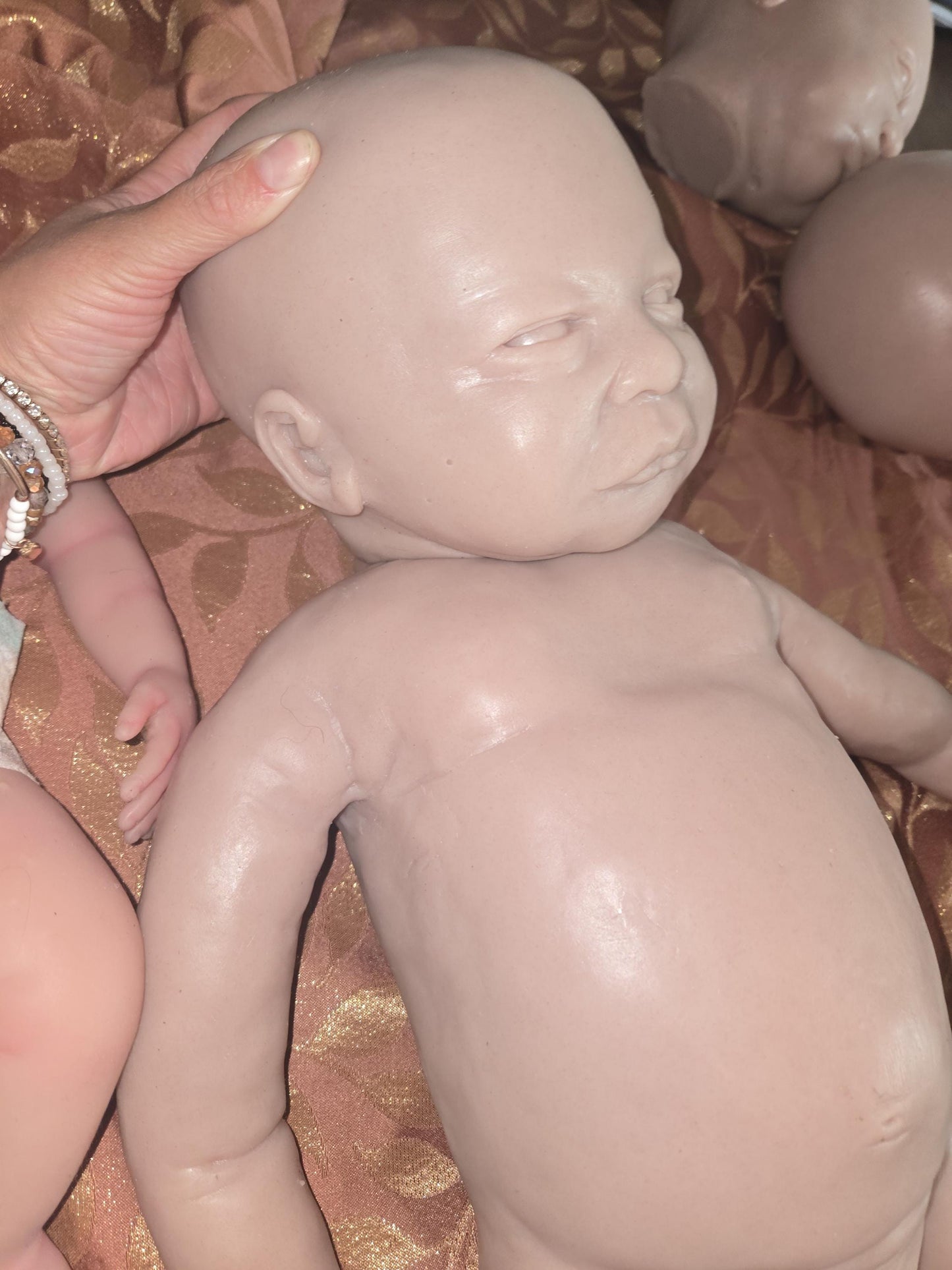 huge toddler full body silicone baby 27" inches cameron