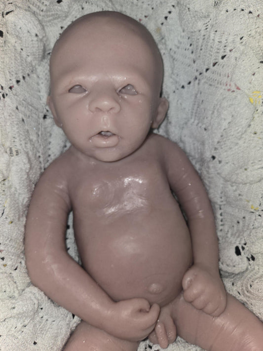 24" Full Body Silicone Baby Boy or girl 6 month old size!! Mason/madison toddler