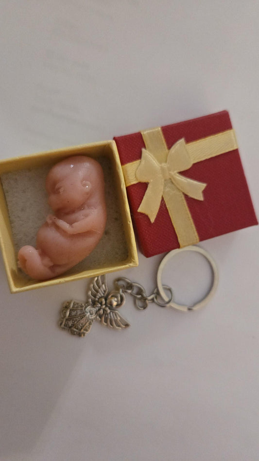 10 or 11 week gestational fetus silicone baby