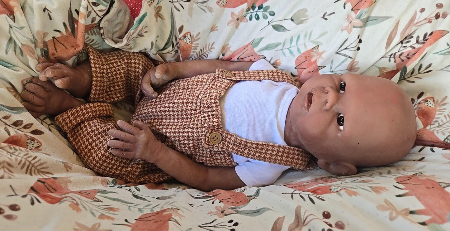 Full body silicone baby boy newborn