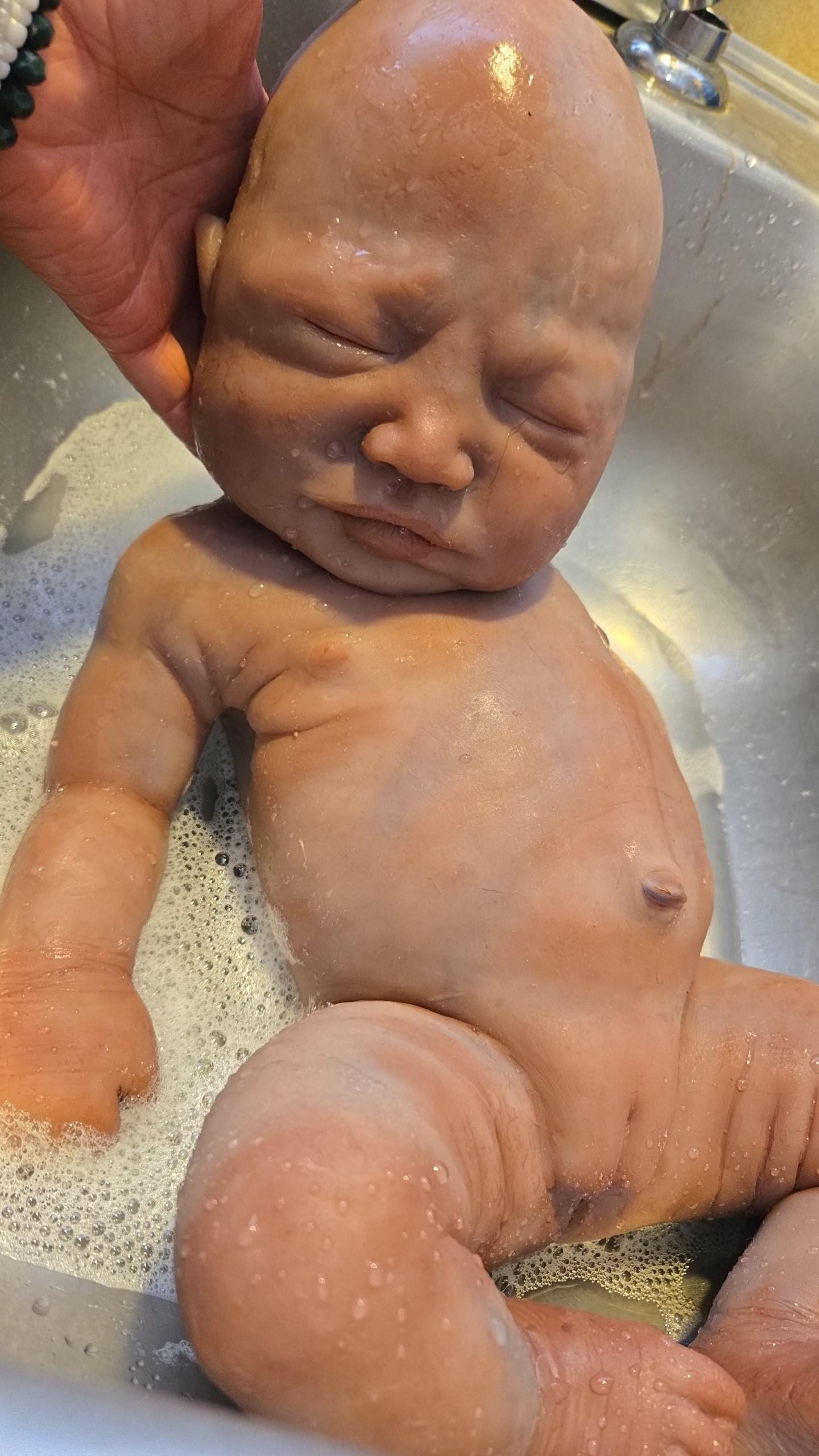 Full body silicone baby 19" Emerly  or eli chunky newborn blank