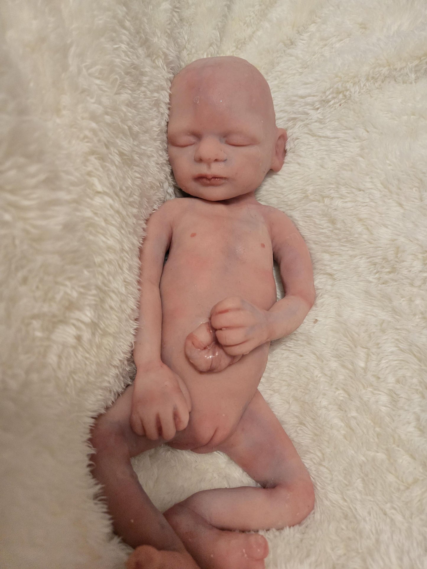 Full body silicone baby 15" preemie bria