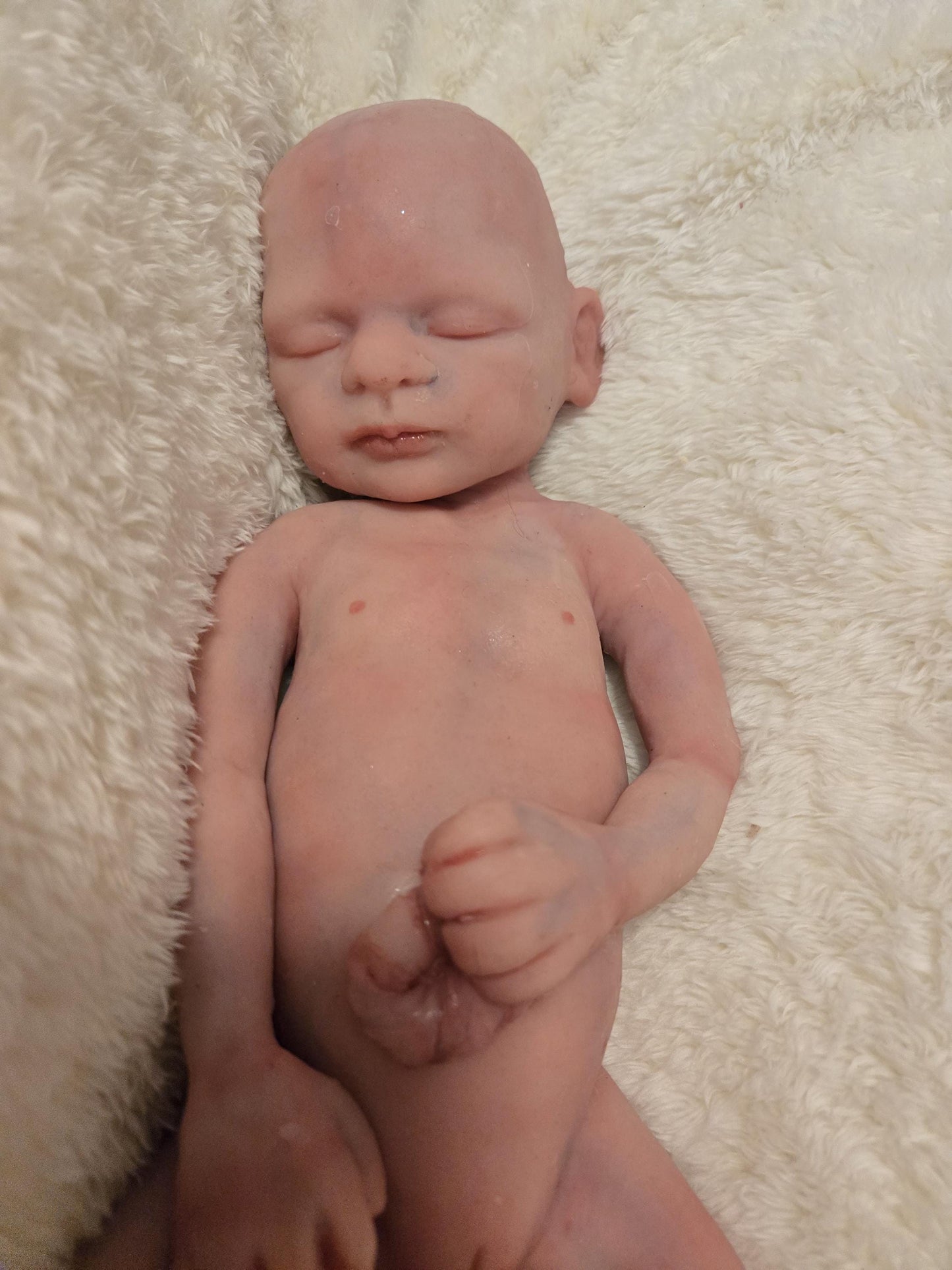 Full body silicone baby 15" preemie bria