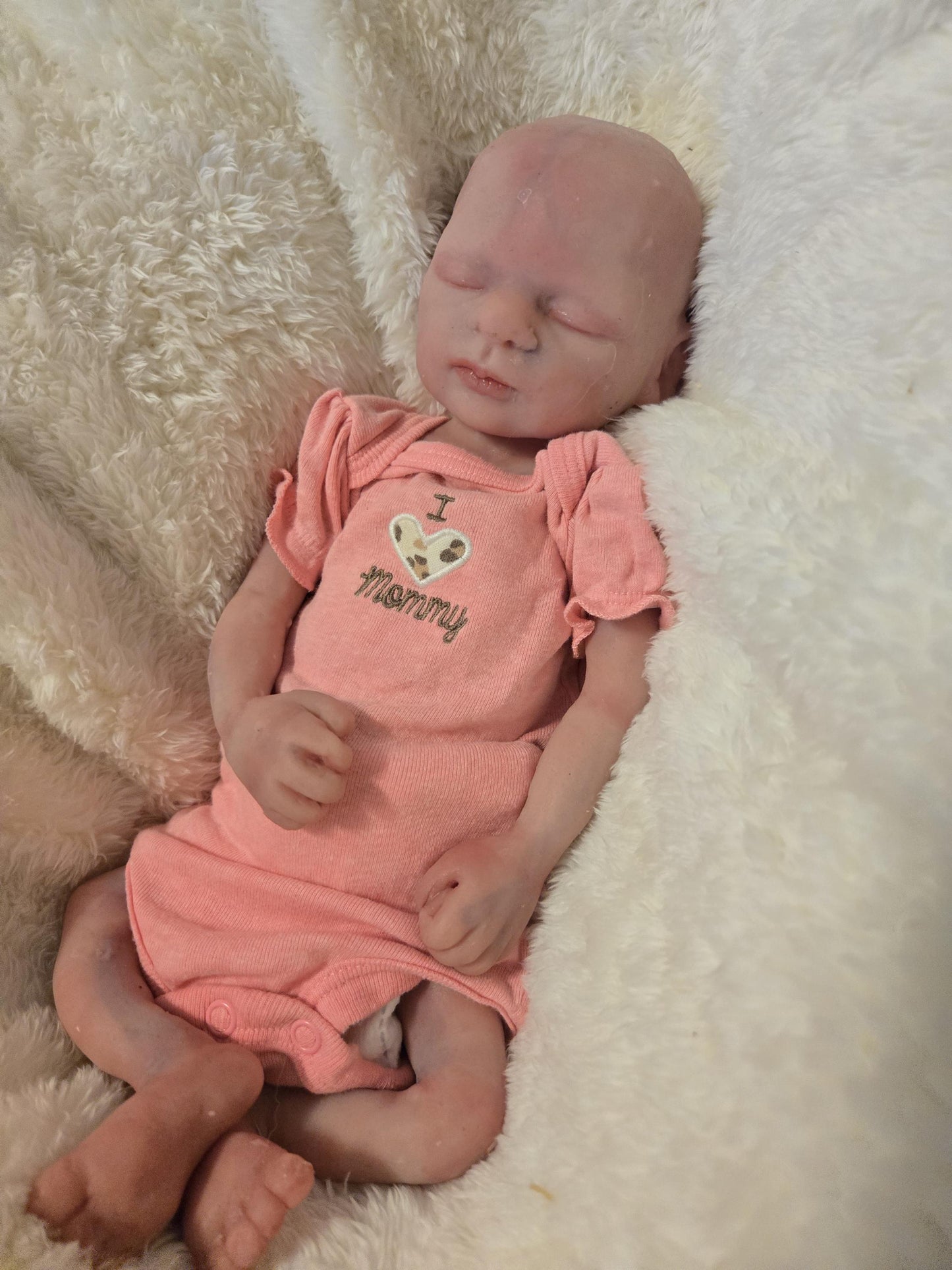 Full body silicone baby 15" preemie bria