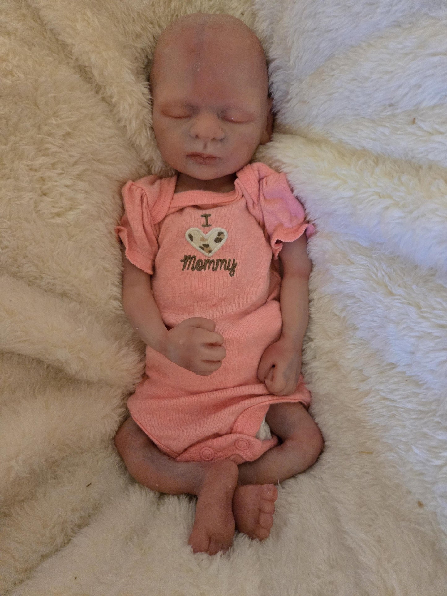 Full body silicone baby 15" preemie bria