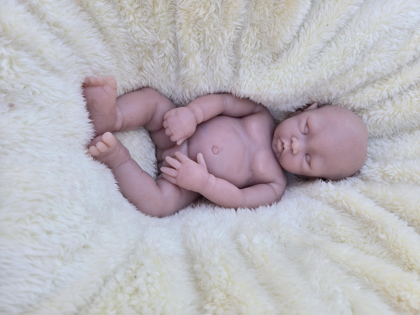 Full body silicone baby doll 17" Su Chinese baby