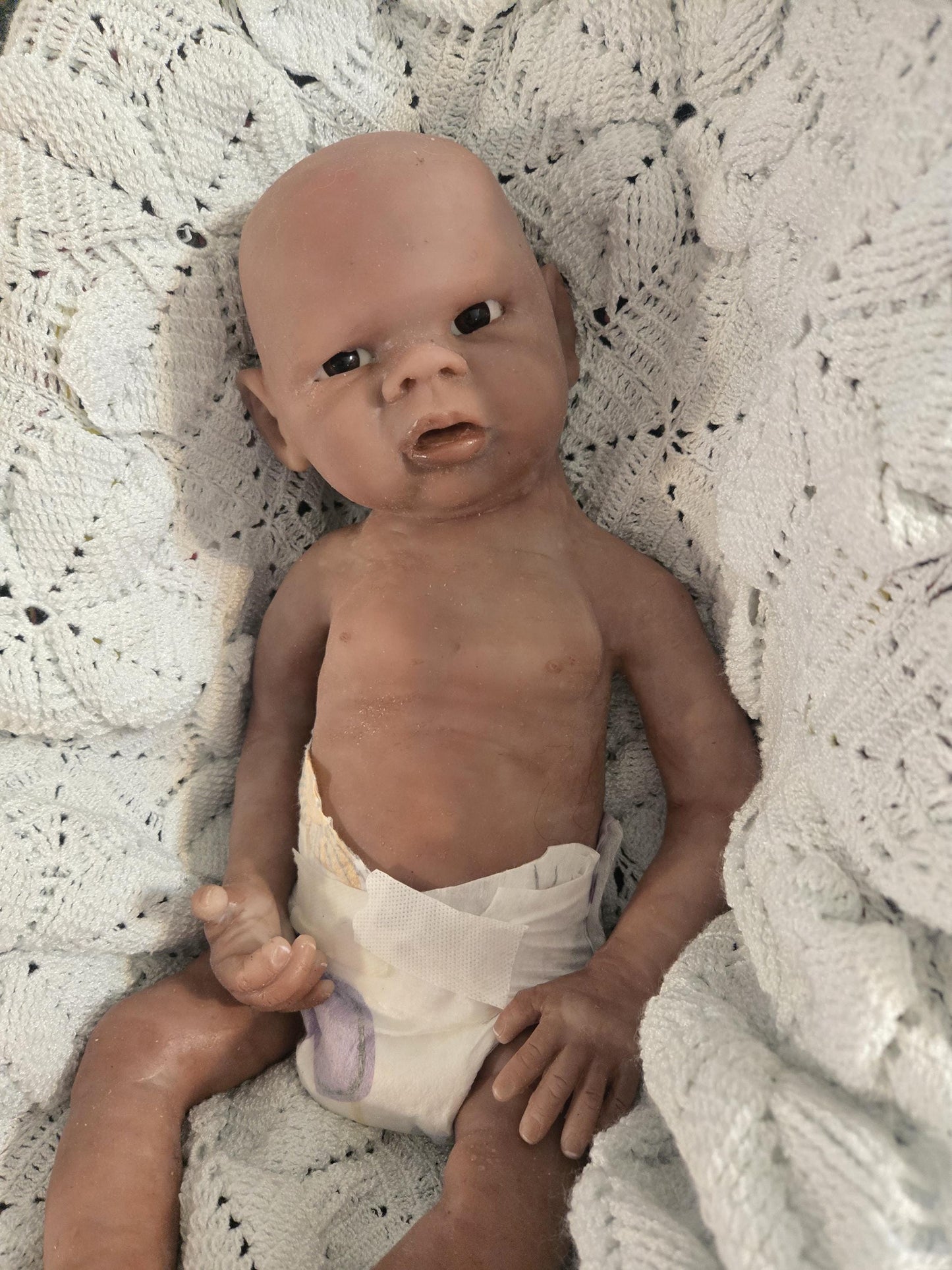 Full body silicone baby boy newborn baby  pamela erff